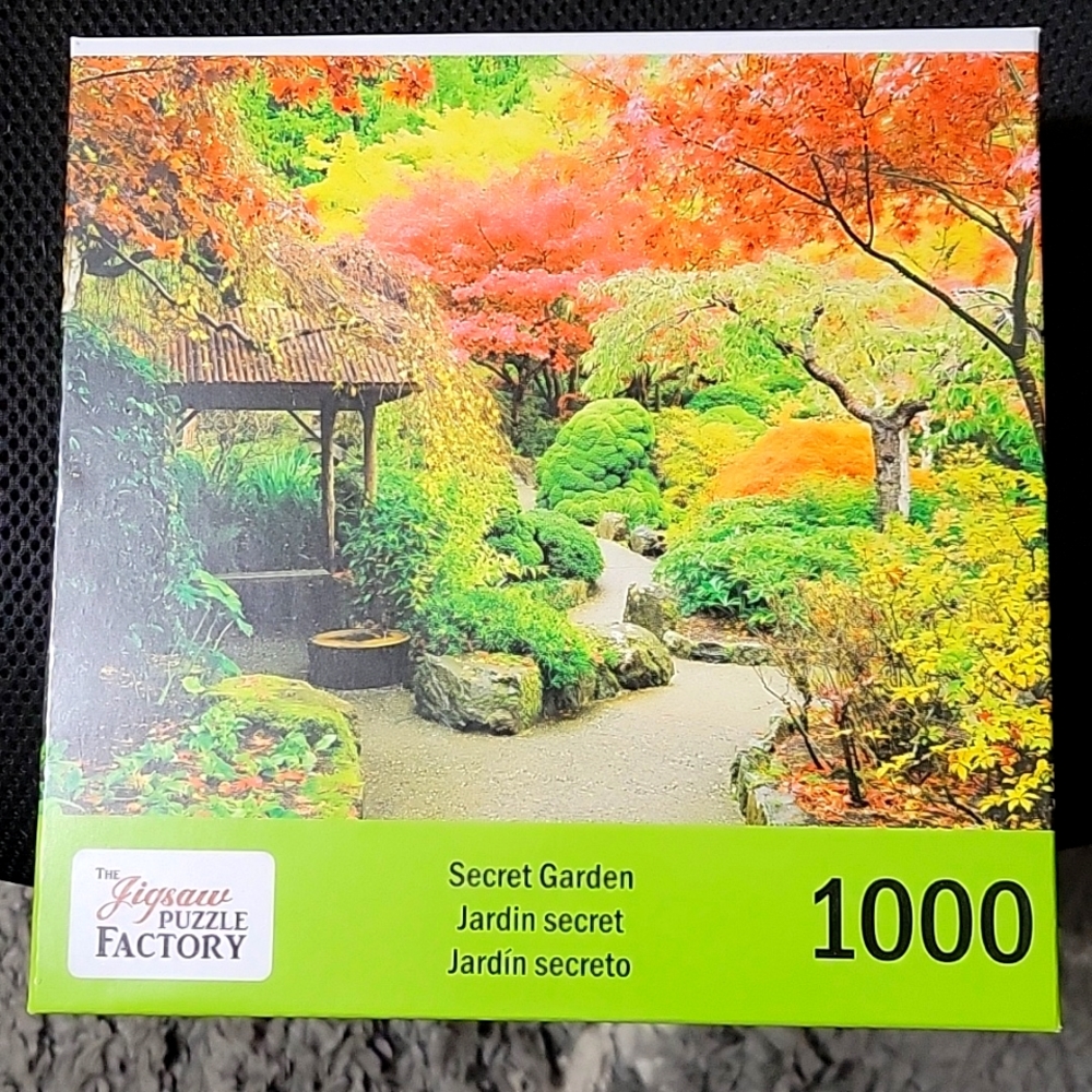 The Jigsaw Puzzle Factory, Secret Garden, 1000 pieces, NEW